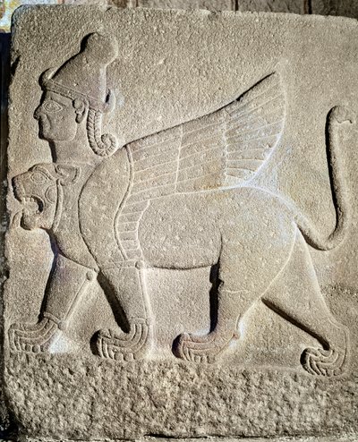 Die Sphinx, Karkemish, 11.-9. Jahrhundert v. Chr. von Syrian